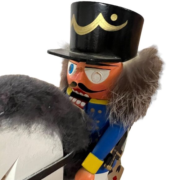 Erzgebirge Nutcracker‎ Rocking Horse German Democratic Republic - Picture 2 of 10